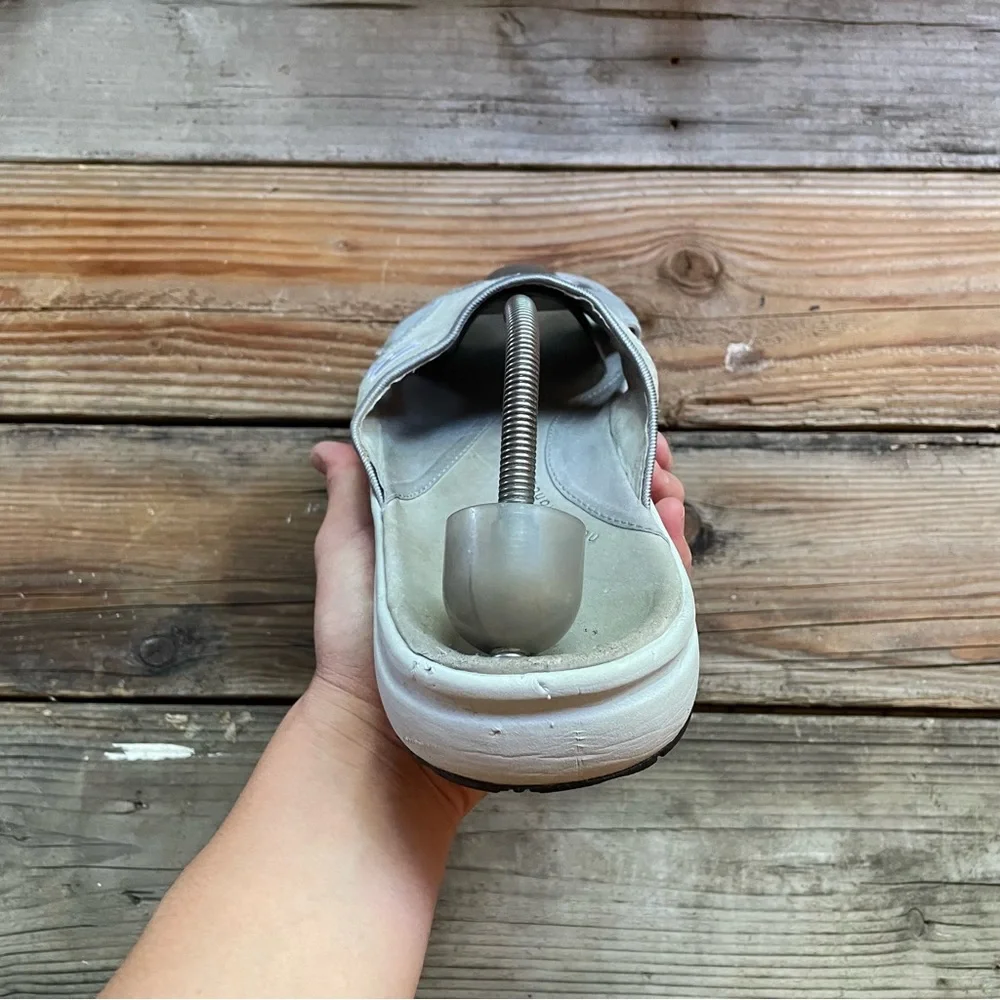 Rare Men New Balance 992 Grey Sandals Slippers Slides Flip Flops
